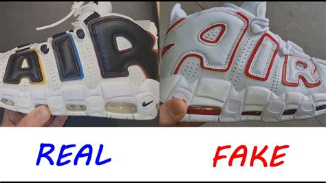 nike air more uptempo real vs fake|nike air uptempo.